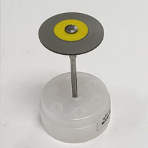 [3513-Y] Knife edge porcelain polisher 26mm Fine grit