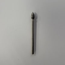 [3010] Small Pear Coated Diamonds Med Grit